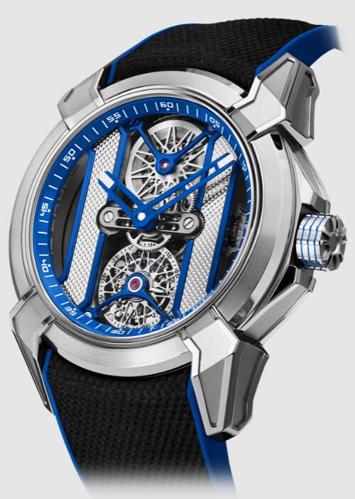 Review Jacob & Co EPIC X TOURBILLON KHABIB EX111.20.AA.AA Replica watch - Click Image to Close